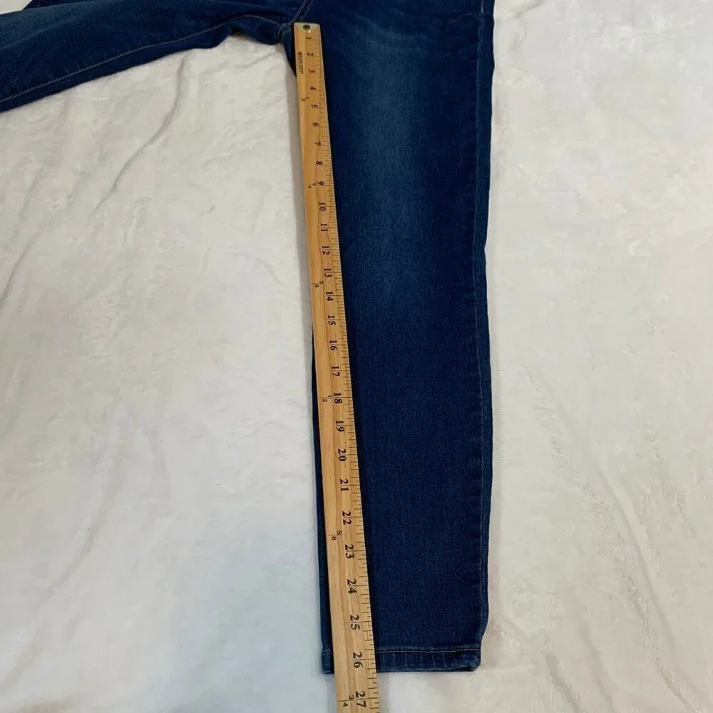 Kut From The Kloth Donna Ankle Skinny Jeans Women Size 4 Dark Wash Stretch Denim